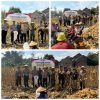 Menuju Swasembada Pangan, Kapolres Trenggalek Bersama Warga Panen Raya Jagung