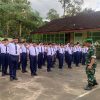 Pak Tentara Masuk Sekolah! Siswa SLTPN 1 Kampak Belajar Disiplin dan Nasionalisme Langsung dari TNI