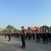 Serasa di Akademi Internasional, Komando ‘Roll Call Begin!’ Menggema di Apel Siswa Bintara SPN Polda Jatim