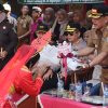 Meriah! Ribuan Pelajar SMP Nganjuk Ikuti Karnaval dan Pawai Budaya HUT RI ke-80