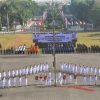 Upacara Bendera HUT ke-80 RI di Pemkab Gresik Berlangsung Khidmat