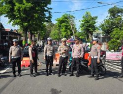 Cipta Kondisi, Polres Nganjuk Terjunkan Patroli SREG Hingga Perbatasan Wilayah
