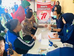 Jelang HUT ke-77: Polwan Polresta Malang Kota Gelar Bakti Kesehatan Gratis untuk Lansia