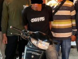 Polres Nganjuk Tangkap Terduga Pelaku Curanmor di Baron
