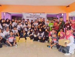 Koramil 0829-14/Klampis Hadiri Senam dan Lomba Bersama dalam Rangka HUT RI ke-80