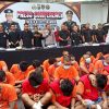 Polrestabes Surabaya Ringkus 49 Pelaku Curanmor, Motor Dikembalikan Gratis ke Korban