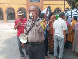 Polsek Gempol Gelar Gerakan Pangan Murah, 6 Ton Beras Bulog Ludes Terjua