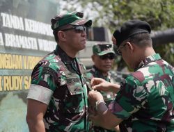 Pangdam V/Brawijaya Terima Brevet Yudha Bramasta Wiratama