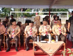 Apel Hari Pramuka ke-64, Kapolres Nganjuk Ajak Generasi Muda Tumbuh Lewat Gerakan Pramuka