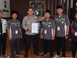 IPNU Nganjuk Audiensi Kapolres, Tegaskan Sikap atas Tragedi Ojol Tewas