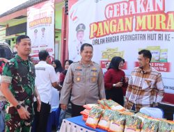 Kapolres Nganjuk dan Forkopimda Ikuti Zoom Meeting Gerakan Pangan Murah di Kecamatan Nganjuk