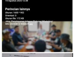 Koreksi Aipda AP atas Laporan Iskandar Halim Munthe