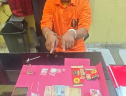 Polsek Tapung Hulu Ringkus Pengedar Sabu di Koto Popal!”