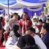 Sambut Hari Lalu Lintas Bhayangkara ke-70, Polres Bojonegoro Gelar Pasar Murah dan Donor Darah