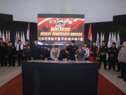Kapolres Madiun Apresiasi Pesilat Gelar Deklarasi Pemersatu Bangsa