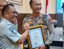 Gaspol Prestasi, Satlantas Polres Nganjuk Sabet Juara 1 Penurunan Laka Lantas