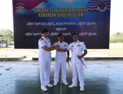 Estafet Kepemimpinan di Sekolah Selam, Letkol Laut (KH) Natsir Dimyati Resmi Jabat Komandan Seselam Kodiklatal