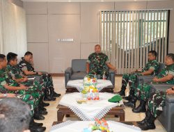 Danrem 084/Bj Sambut Kedatangan Tim Audit Inspektorat Kodam V/Brawijaya