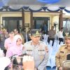 Polri Untuk Masyarakat : Polres Bondowoso Berbagi Sembako Untuk Ojol Sambut Hari Lalu Lintas Bhayangkara ke – 70