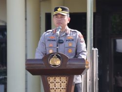 Jaga Soliditas, Kapolres Nganjuk Tekankan Integritas dan Kinerja Tanpa Pelanggaran