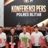 Polres Blitar Berhasil Ungkap Kasus Pencurian 4 Tersangka Diamankan
