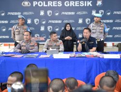 Operasi Tumpas Narkoba Semeru 2025 Polres Gresik Berhasil Ungkap 16 Kasus Amankan 20 Tersangka