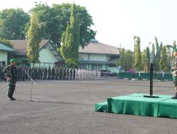 Korem 084/Bhaskara Jaya Gelar Upacara 17-an