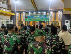 Prajurit Kodim 0817/Gresik Teladani Akhlak Rasulullah di Momen Maulid Nabi SAW