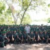 Pangdam V/Brawijaya Dampingi Kunjungan Menhan RI Tinjau Markas Yonif TP di Bangkalan