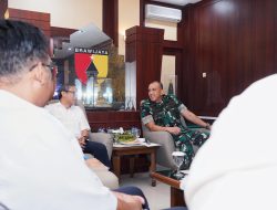 Pangdam Brawijaya Terima Audiensi Kepala BBWS