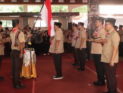 Kapolres Nganjuk Hadiri Pelantikan Majelis Pembimbing Cabang Gerakan Pramuka