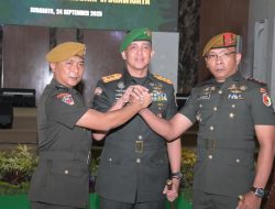 Pangdam Brawijaya Pimpin Serah Terima Jabatan Tiga Dansat