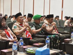 Dandim Gresik Hadiri Musyawarah Gerakan Pramuka Kwartir Cabang Gresik Tahun 2025: Kodim Siap Bersinergi