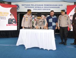 Kapolda Jatim Resmikan Dapur SPPG di Gresik, Dukung Pemenuhan Gizi 3.452 Siswa