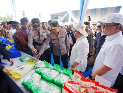 Gerakan Pangan Murah Polri Salurkan 1.386 Ton Beras SPHP di Tengah Panen Raya Kuartal III