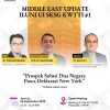 ILUNI UI SKSG KWTTI Gelar Middle East Update tentang Prospek Solusi Dua Negara Pasca Deklarasi New York