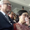 ‎Tiba di Kemenkeu Sri Mulyani Jelang Serah Terims Jabatan : Pegawai Teriak ‘We Love You’ ‎