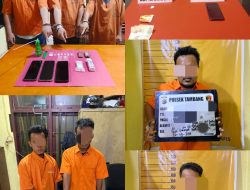 Dalam Sehari 8 Pelaku Narkoba di Sikat Polres Kampar! 