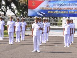 Dankodikdukum Kodiklatal Luluskan 44 Pasis Dikmapa TNI AL Korps Elektro, Suplai dan Pomal
