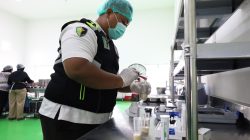 Pastikan MBG Higienis Polres Tulungagung Uji Food Safety di SPPG