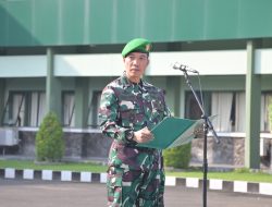 Upacara Bendera di Lapangan Ahmad Yani Tingkatkan Penguatan Karakter dan Jiwa Nasionalis Prajurit