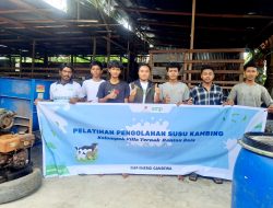 PT. EMP Energi Gandewa Dorong Kemandirian Ekonomi Masyarakat Melalui Pelatihan Pengolahan Susu Kambing kelompok Villa Ternak 