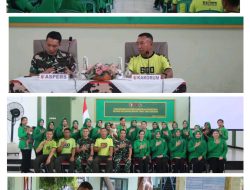 Aspers Kasdam V/Brawijaya Beri Pembekalan kepada Persit Yonif Raider 500/Sikatan