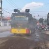 Polres Gresik Terjunkan Water Cannon Respon Keluhan Warga Soal Jalan Berdebu Imbas Proyek Pelebaran