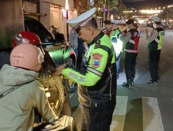Polres Nganjuk Intensifkan Patroli SREG Jaga Kondusivitas Akhir Pekan