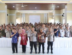 Polres Nganjuk Gelar Pembekalan Bhabinkamtibmas untuk Dukung Program “Desa Tangguh Pangan”