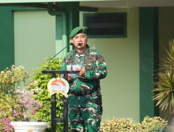 Korem 084/Bhaskara Jaya Gelar Upacara Bendera Rutin, Perkuat Semangat Nasionalisme