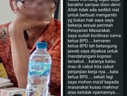 Aroma Busuk di Kusau Makmur! Ketua BPD Diduga Main Proyek Gelap Bersama PT ATS