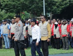 Polda Jatim Bersama Serikat Pekerja dan Buruh Gelar Apel Kebangsaan Jaga Stabilitas Kamtibmas