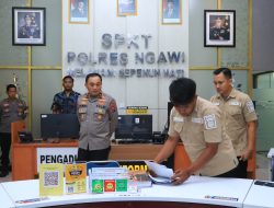 Wakapolda Jatim Kunjungi Polres Ngawi Tinjau Kesiapan Pelayanan Masyarakat di SPKT